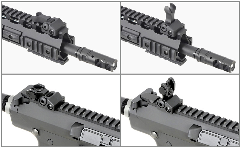 East Crane 7.62 USASOC - GROM EC-909 Semi-Automatic Precision Rifle AEG Replica SR-25 Type by East Crane