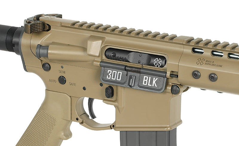 NOVESKE N4 MWS Gen3 GBB Gas Blowback Tan Rifle by EMG Double Eagle
