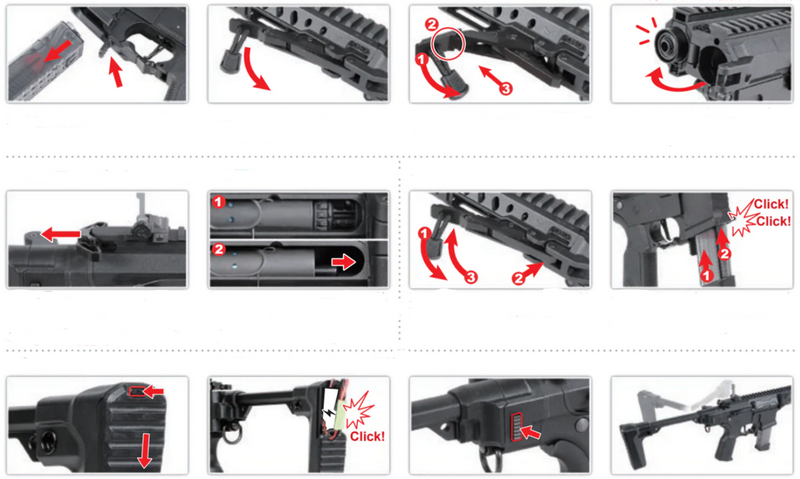 G&G SMG FAR 9 ETU Electronic Trigger Unit 2.0 Mosfet by G&G