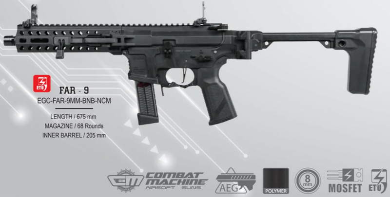 G&G SMG FAR 9 ETU Electronic Trigger Unit 2.0 Mosfet by G&G