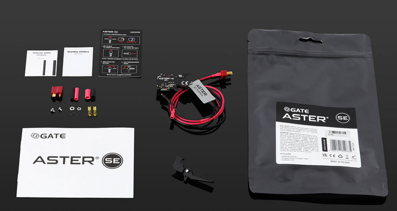 Gate ASTER V2 SE Expert + Quantum Trigger Rear Cavetteria Posteriore by Gate