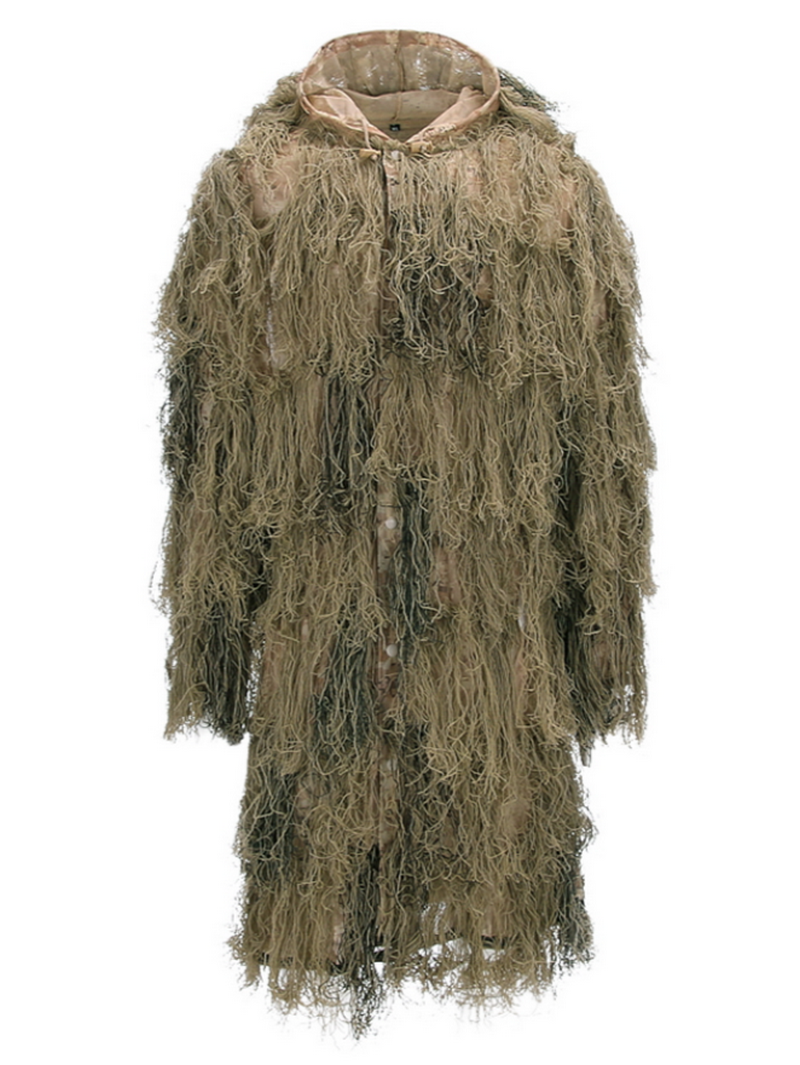 Ghillie Suit Desert Tan Light Woodland Parka by Fosco Ind.