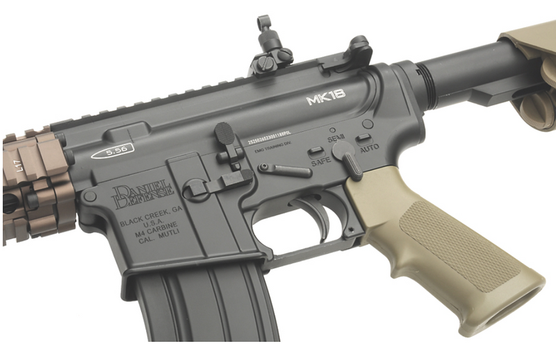 Golden Eagle MK18 Daniel Defense GBBR Bronze - Desert Tan Dual Tone by Golden Eagle