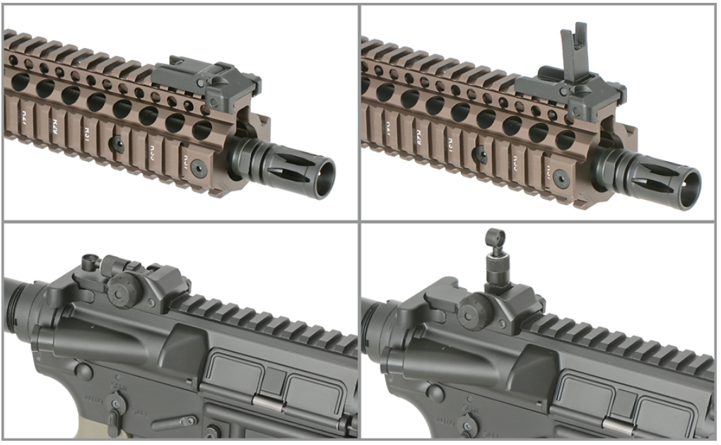 Golden Eagle MK18 Daniel Defense GBBR Bronze - Desert Tan Dual Tone by Golden Eagle