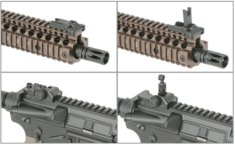 Golden Eagle MK18 Daniel Defense GBBR Bronze - Desert Tan Dual Tone by Golden Eagle