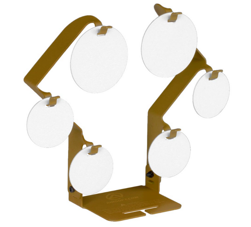 Hex Star 6 Steel Pendulum Targets by AIRSOFT.COM