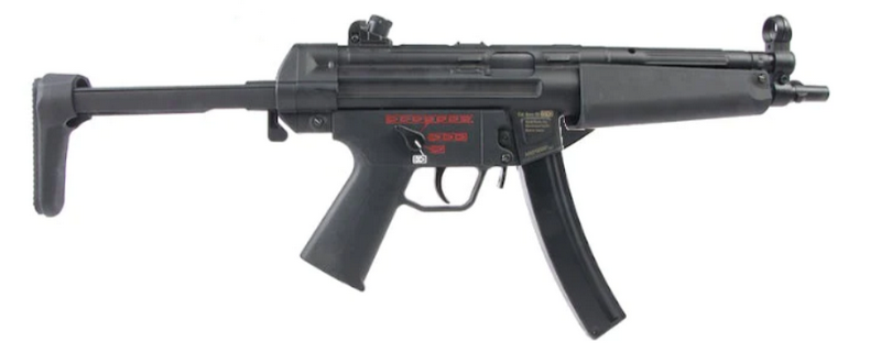 ICS CES-P A5 S3 MP5 Mosfet - Electronic Trigger Retractable - Burst Stock AEG by ICS