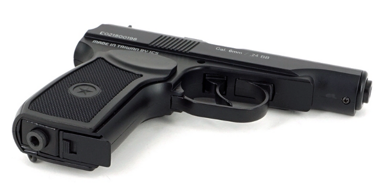 ICS Makarov BLE-PM2 Silencer Metal Slide Co2 NBB by ICS