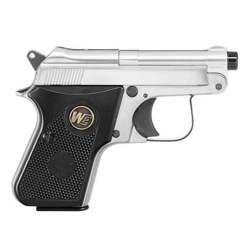 Jetfire WE950 Chrome - Silver Full Metal GBB Gas Blow Back by WE