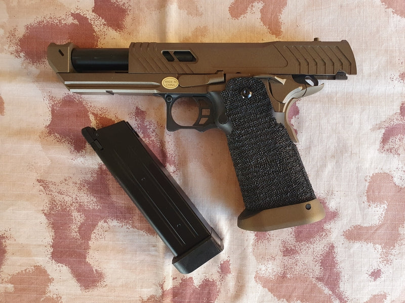 John Wick Type Hi-Capa Full Metal Bronze Version by Golden Eagle