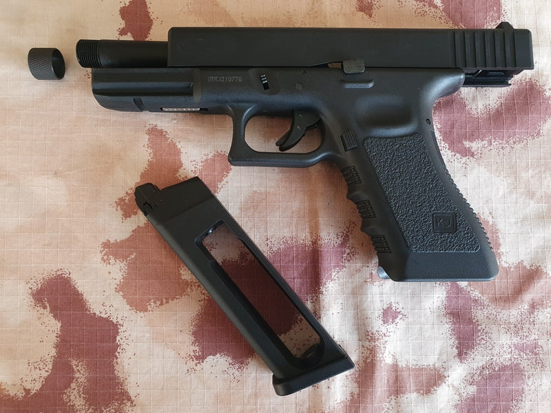 KJW G17 Co2 KP-17-TBC-MS Metal Slide GBB Gas Blow Back by KJW