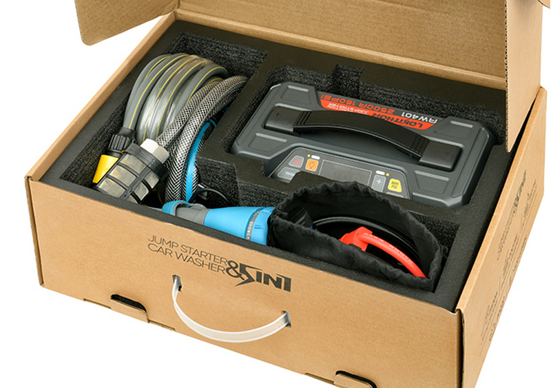 LOKITHOR AW401 Jump Starter 5W1 with Pressure Washer Air Compressor 2500Amp by LOKITHOR