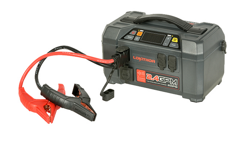 LOKITHOR AW401 Jump Starter 5W1 with Pressure Washer Air Compressor 2500Amp by LOKITHOR