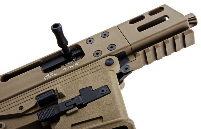 Lamda Defence GHM-9 GBB B&T Licensed Machine Pistol Tan Version by Lamda Defence