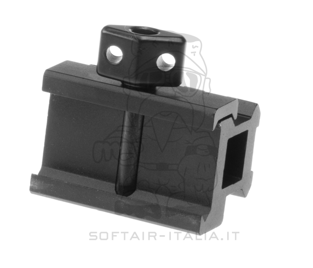 Leapers - UTG 3 Slot Twist Lock Riser Mount Medium Profile Rialzo Picatinny Weaver by Leapers - UTG