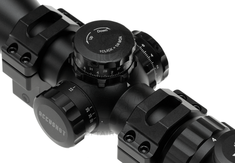 Leapers 4-16x44 Compact UMOA Accushot OP3 Scope by Leapers