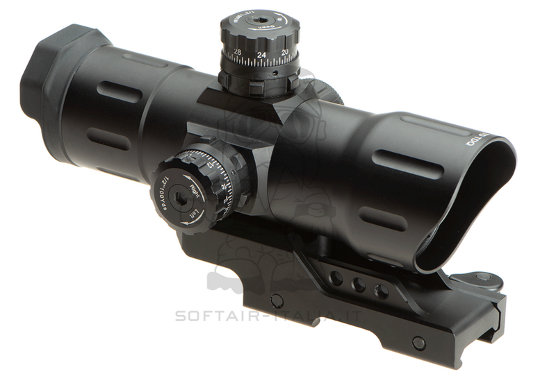 Leapers ITA 6" QD T Dot Red - Green Target by Leapers