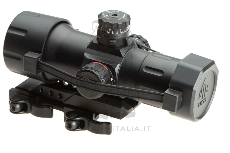 Leapers ITA 6" QD T Dot Red - Green Target by Leapers