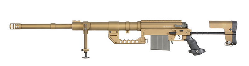 M200 Type ST200 Full Metal Sniper Spring Bolt Action Rifle Tan Version with Hard Case by S&T