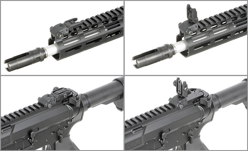 M4 - AR15 .300BLK NOVESKE N4 NSR9 GBBR 9" GEN III SHORTY Airsoft Replica by EMG - Cyma