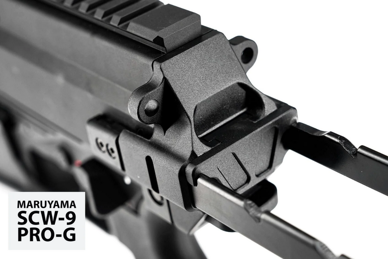 MARUYAMA SCW-9 PRO-G 9mm. GBB Submachinegun APC9-SD by MARUYAMA