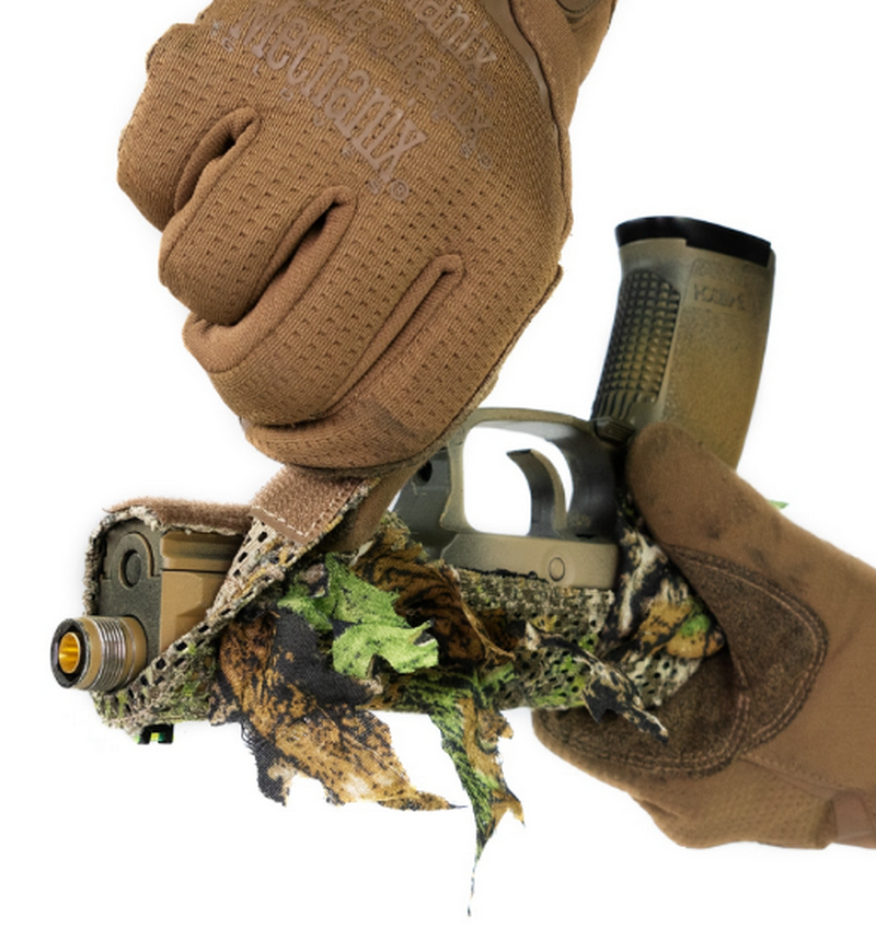 MK23 Socom 3D Mini Ghillie Amber Camo Cover by Novritsch