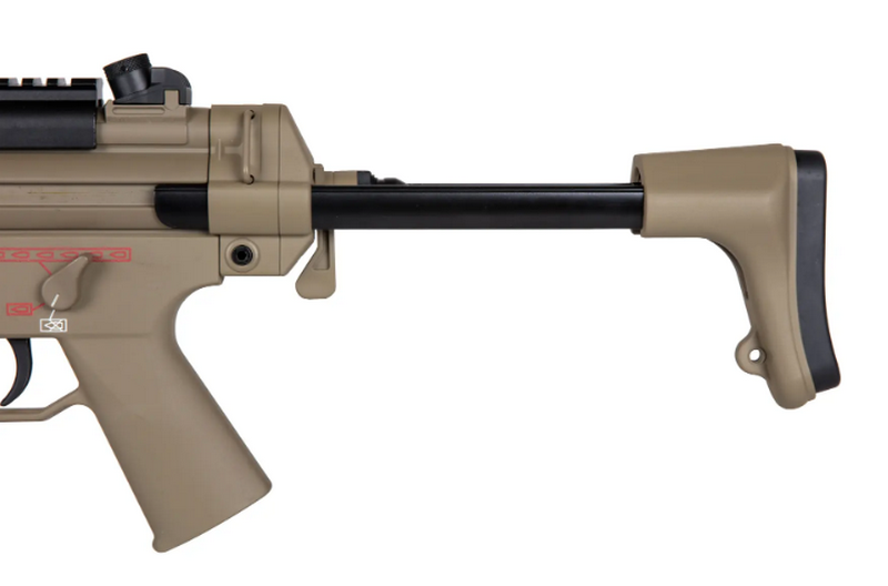 MP5A4 Submachine Gun AEG MP5-808 Tactical Tan Version by Jing Gong