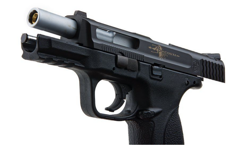 M&P9 Surgeon Costa Steel Slide 4.25inch Fully Licensed by Smith & Wesson GBB Cybergun VFC