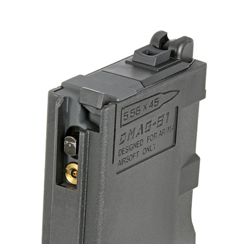 NOVESKE N4 MWS Gen3 GBB 35bb Low Cap Gas Magazine by EMG Double Bell