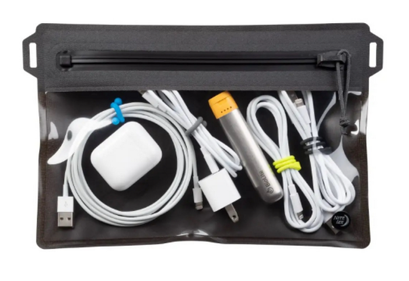 Nite Ize RunOff Waterproof Travel CHARCOAL Small Pouch by NITEIZE