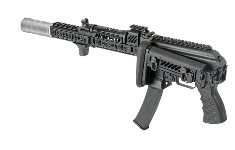 PP-19 Vytaz AT-K9T-CB-FE Optical Mosfet Carbine 9x21 by Arcturus