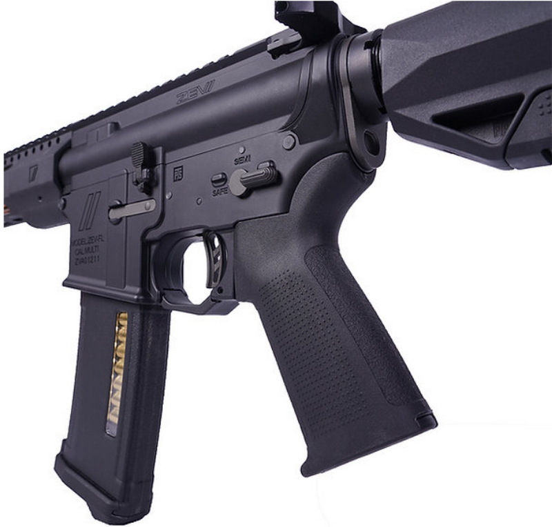 PTS Zev - Core Elite CQB 14.5 inch Airsoft AEG Rifle with 150bb PTS EPM Mag by PTS