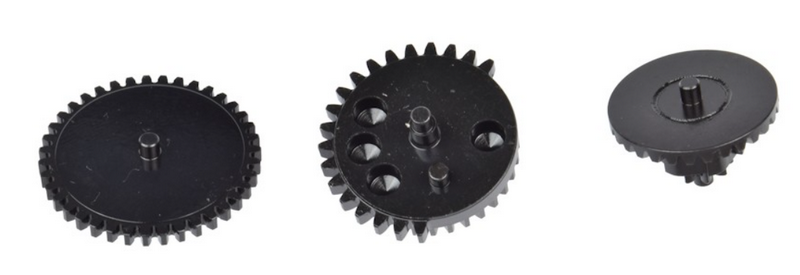 Pandora SR25 - GR25 AEG 7,62 Steel Gear Set  Ingranaggi in Acciaio CNC by RetroArms