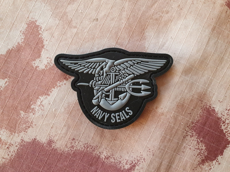Patch PVC 3D Navy Seals  80 x 55mm by Tower Company