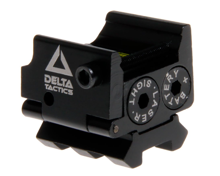 Pistol Red Laser with Picatinny Rail Laser per Pistola con Slitta Weaver by Delta Tactics