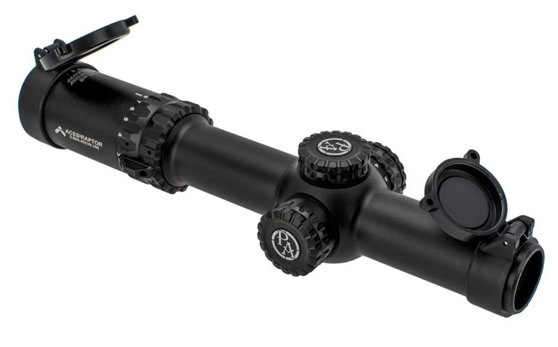 Primary Arms SLx 1-8x24 FFP Rifle Scope - Illuminated ACSS Raptor Reticle Cal. 5.56 - 5.45 - .308 by Primary Arms