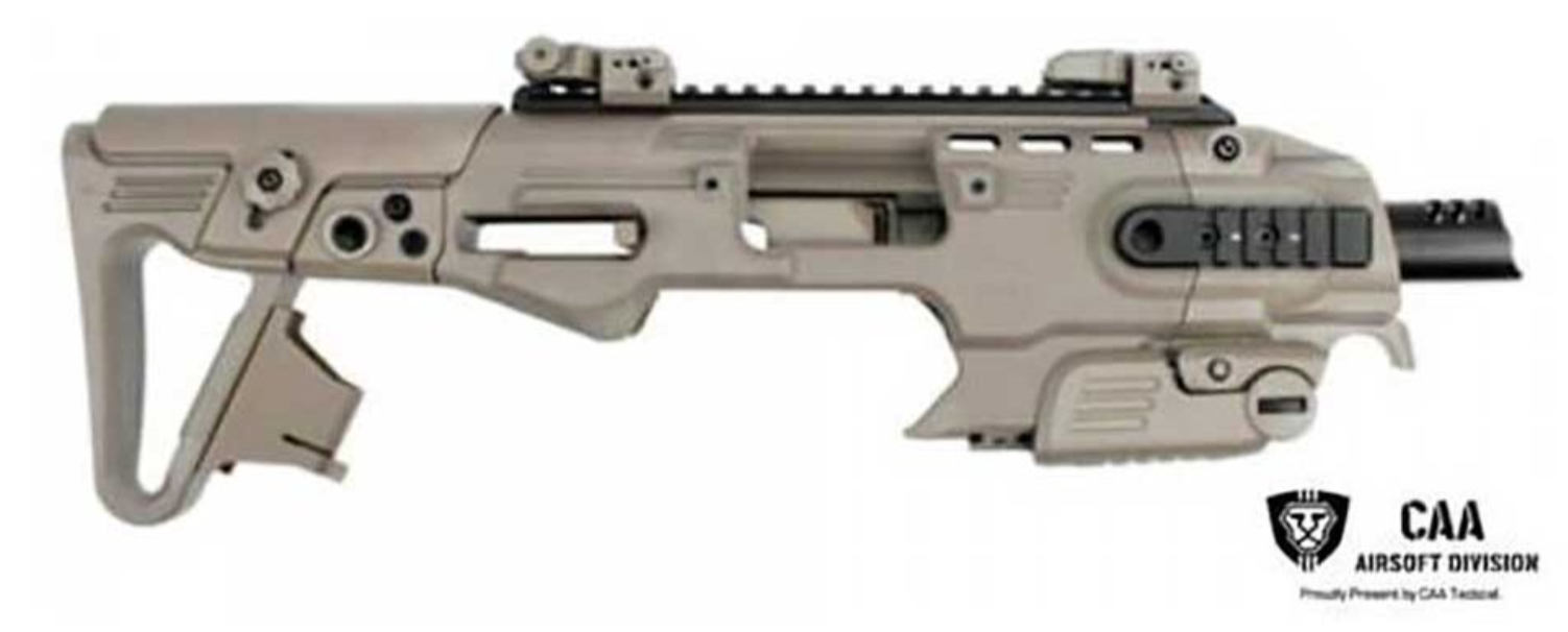 RONI-B Carbine Conversion Kit for M92-M9A1-M9 Series DE Dark Earth Version by CAA