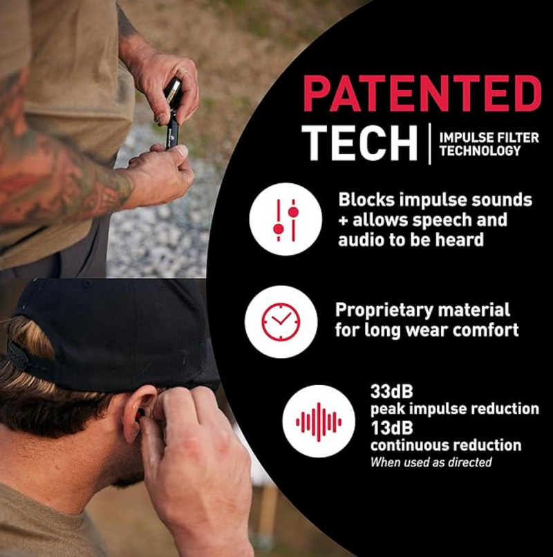 SAFARILAND Pro Ipulse Hearing Protection Auricolari Protettivi Taglia Rumori by SAFARILAND