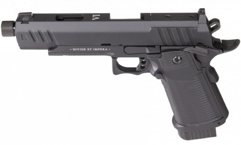 SECUTOR Black Ludus VI Co2 Full Metal Blow Back Pistol by Secutor Arms