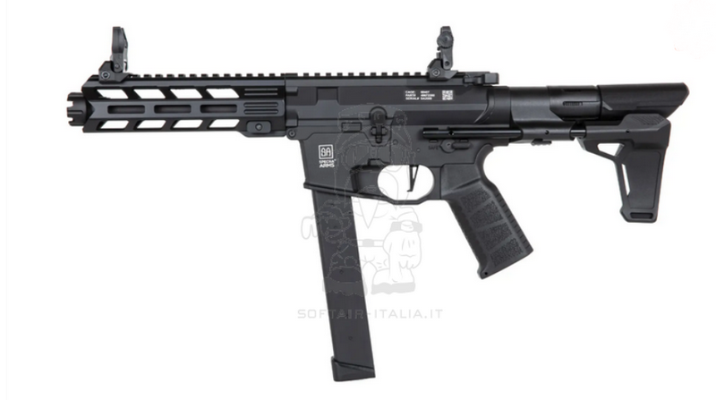 SMG 9x21 SA-X10 EDGE™ Sub Machine Gun ETU MOSFET 30rps by Specna Arms