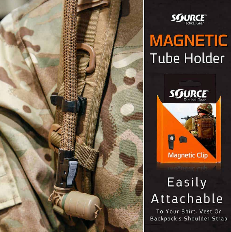 SOURCE Universal Magnetic Tube Clip by SOURCE Tactical
