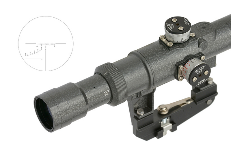 SVD - Dragunov 3-9X24 FFP Riflescope by Vector Optics