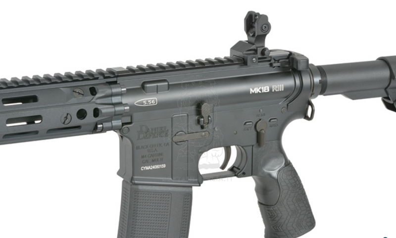 MK18 Daniel Defense RIII 10.3" ETU - Mosfet High Speed E-Edition AEG by EMG > Cyma Platinum