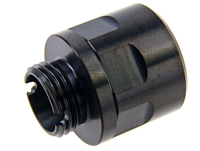 Silencer Adapter 11mm. CW to 14mm. CCW Black Adattatore Silenziatore - Tracer by COWCOW