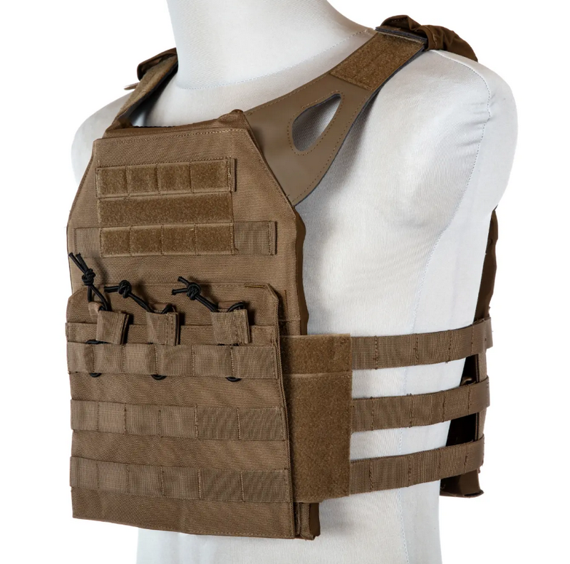 Skeleton JPC Plate Carrier Coyote Brown 500D by Satac