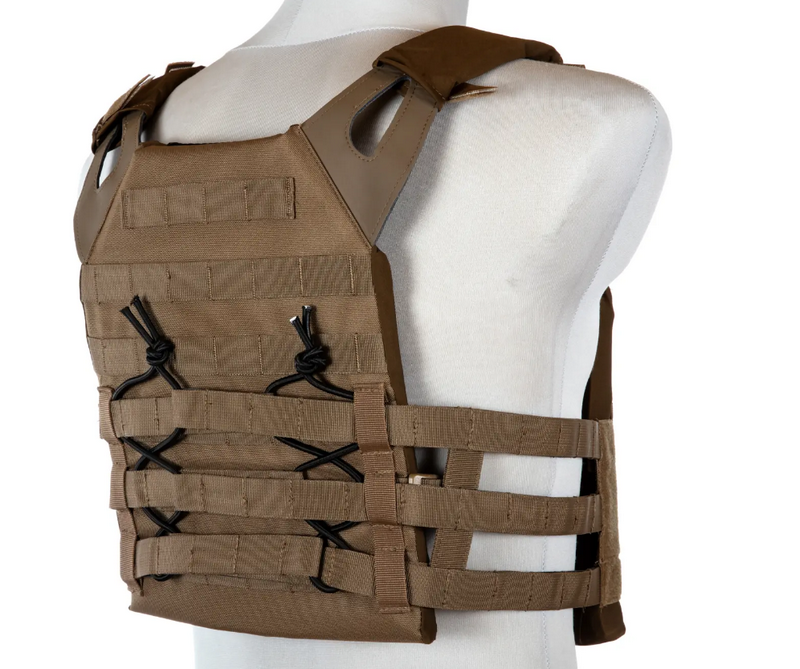 Skeleton JPC Plate Carrier Coyote Brown 500D by Satac