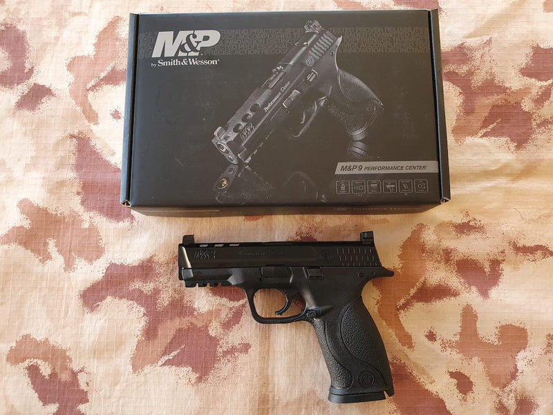 Smith & Wesson M&P9 Perfomance Center Metal Slide GBB Gas Blow Back by Umarex