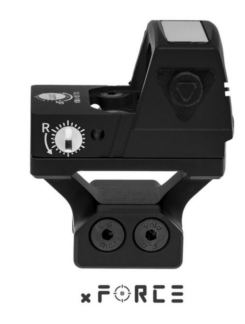Solar Powered Mini Red Dot with Lightweight SRW IB Mount by xForce