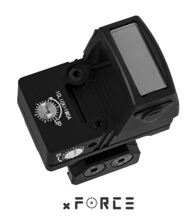 Solar Powered Mini Red Dot with Lightweight SRW IB Mount by xForce