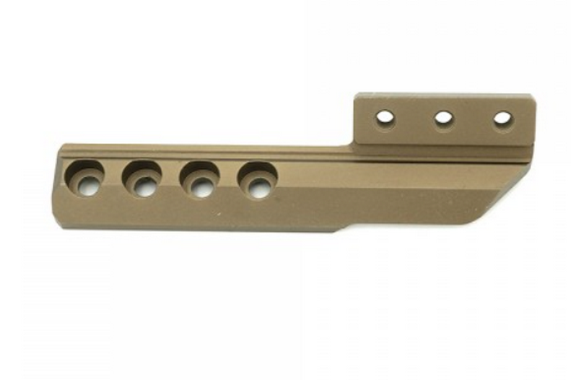 Sotac Gear UNT Style Fusion Light Wing Adapter DE Dark Earth For Weapon Light Flashlight Modlite Modbutton by Sotac Gear